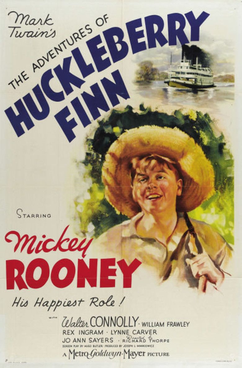 The Adventures of Huckleberry Finn (1939 film) movie poster