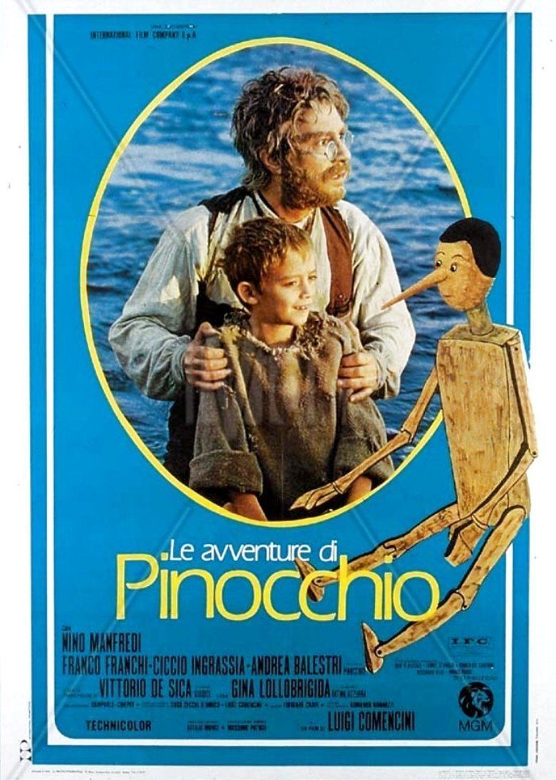 The Adventures of Pinocchio (1972 film) movie poster