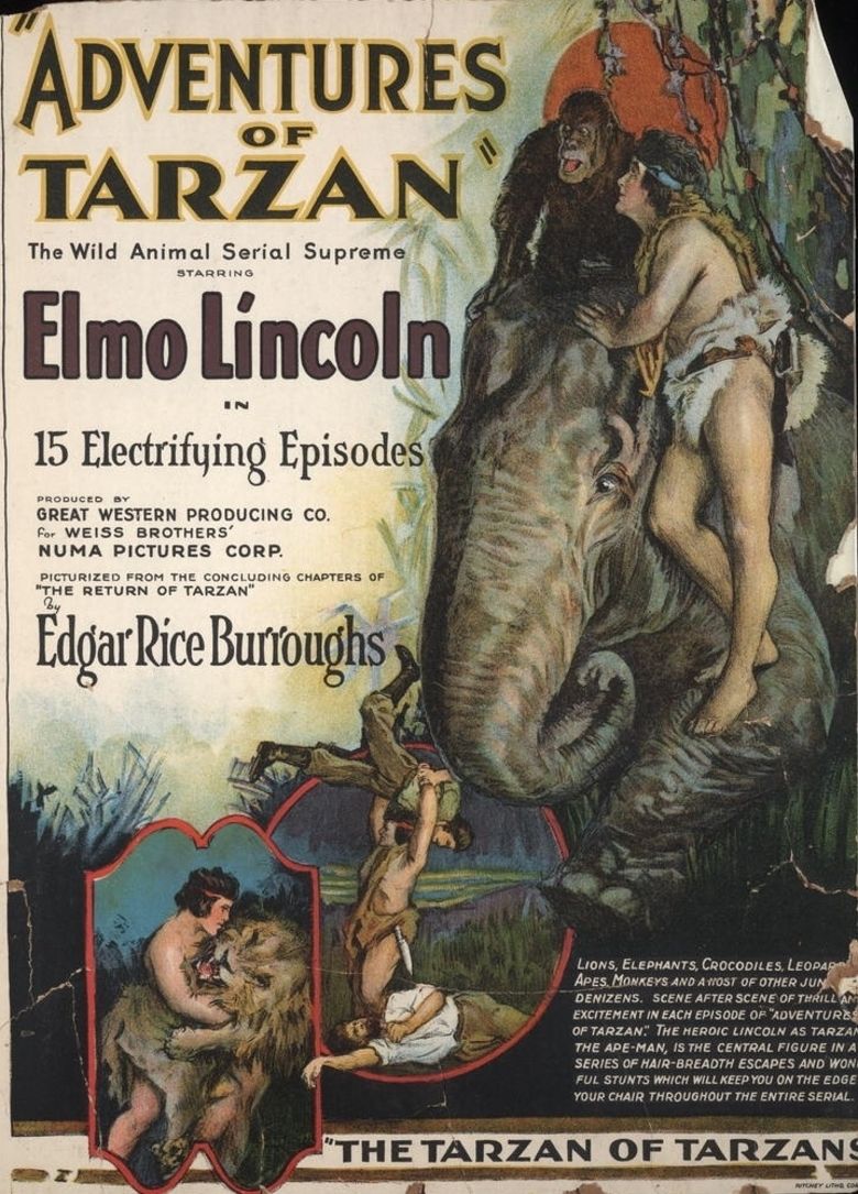 The Adventures of Tarzan movie poster