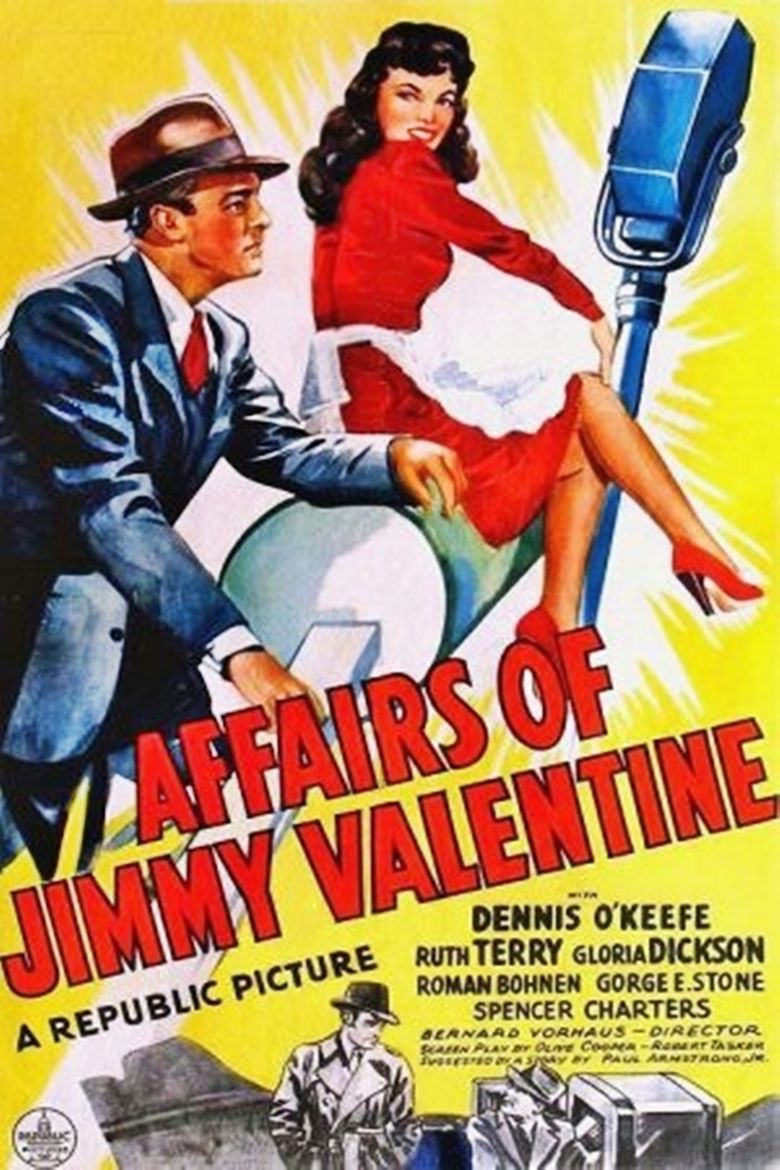 The Affairs of Jimmy Valentine movie poster