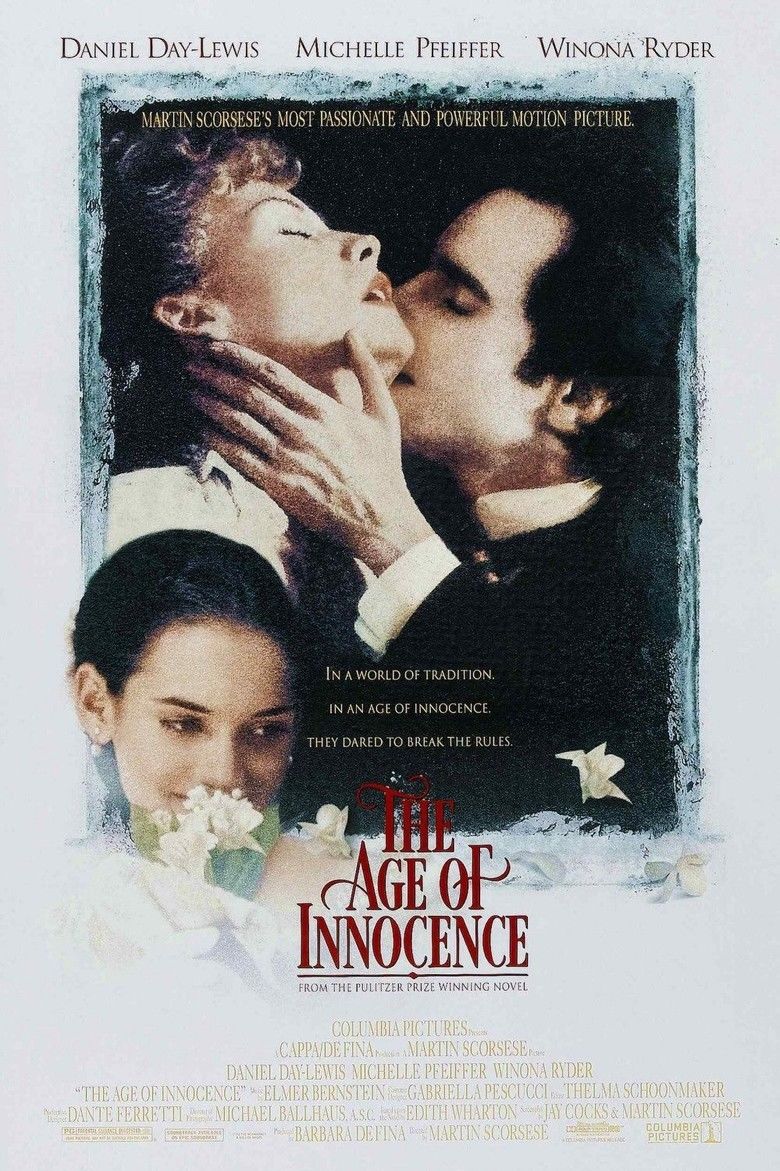 The Age of Innocence (1993 film) movie poster