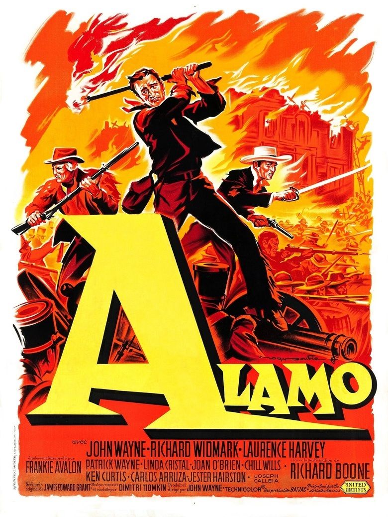 The Alamo (1960 film) movie poster