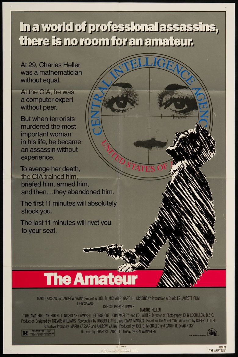 The Amateur (1981 film) movie poster