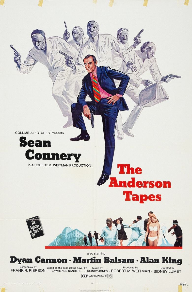 The Anderson Tapes movie poster