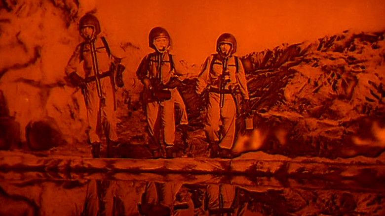 The Angry Red Planet movie scenes