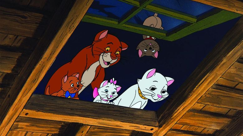 The Aristocats movie scenes