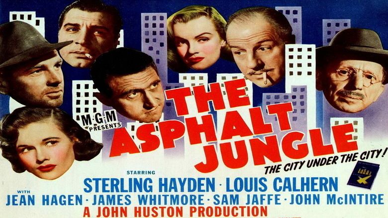 The Asphalt Jungle movie scenes