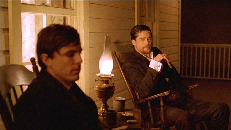 The Assassination of Jesse James by the Coward Robert Ford movie scenes