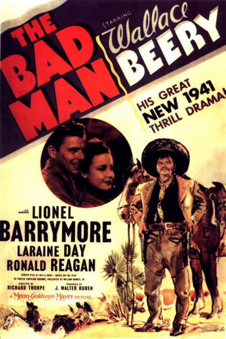 The Bad Man (1941 film) movie poster