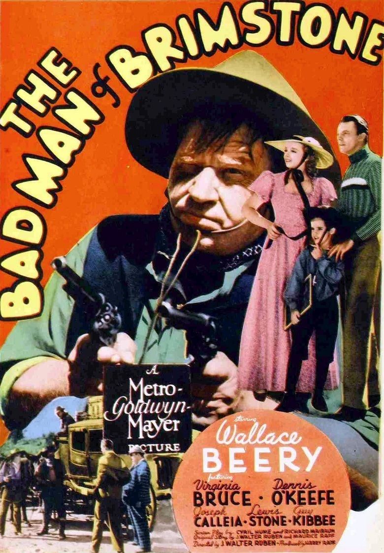 The Bad Man of Brimstone movie poster