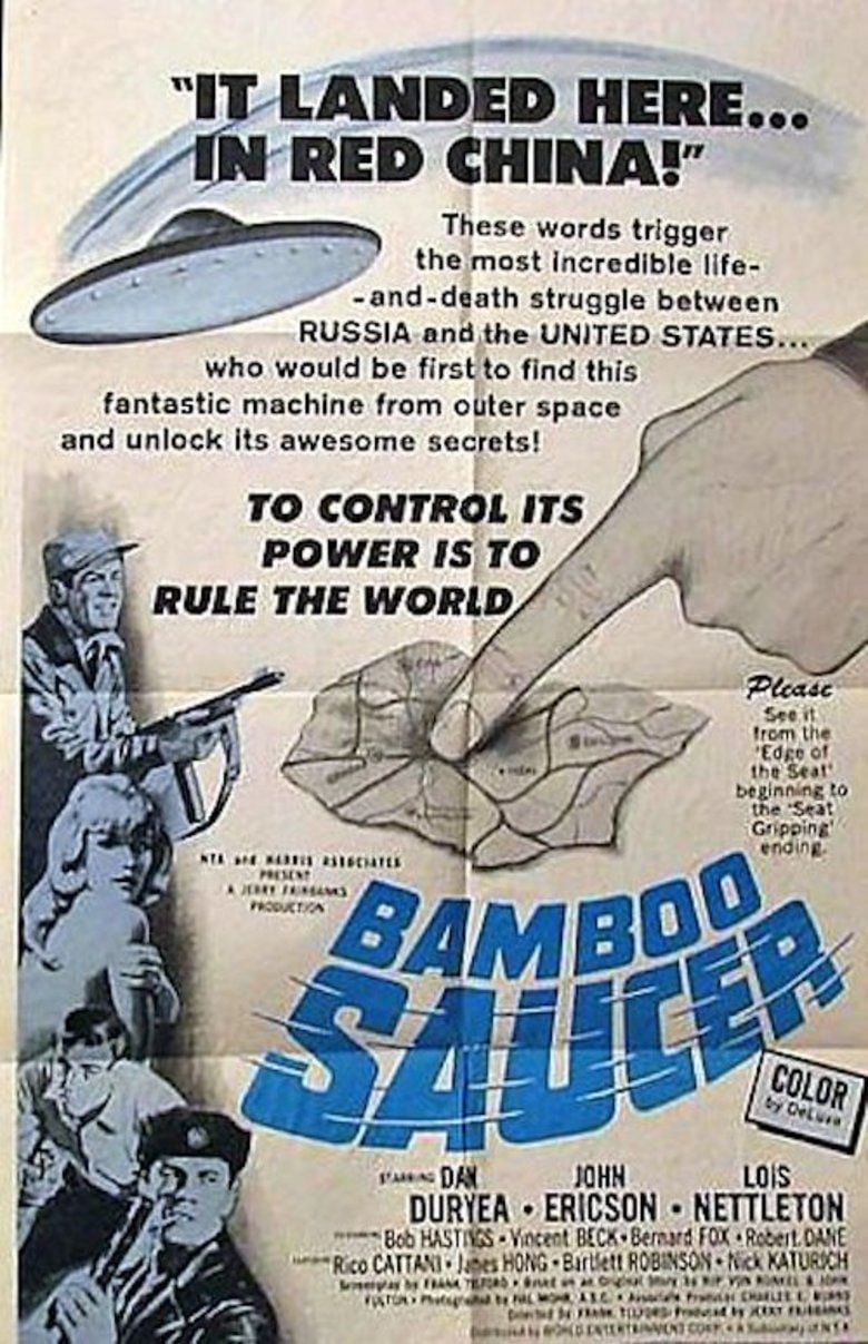 The Bamboo Saucer movie poster