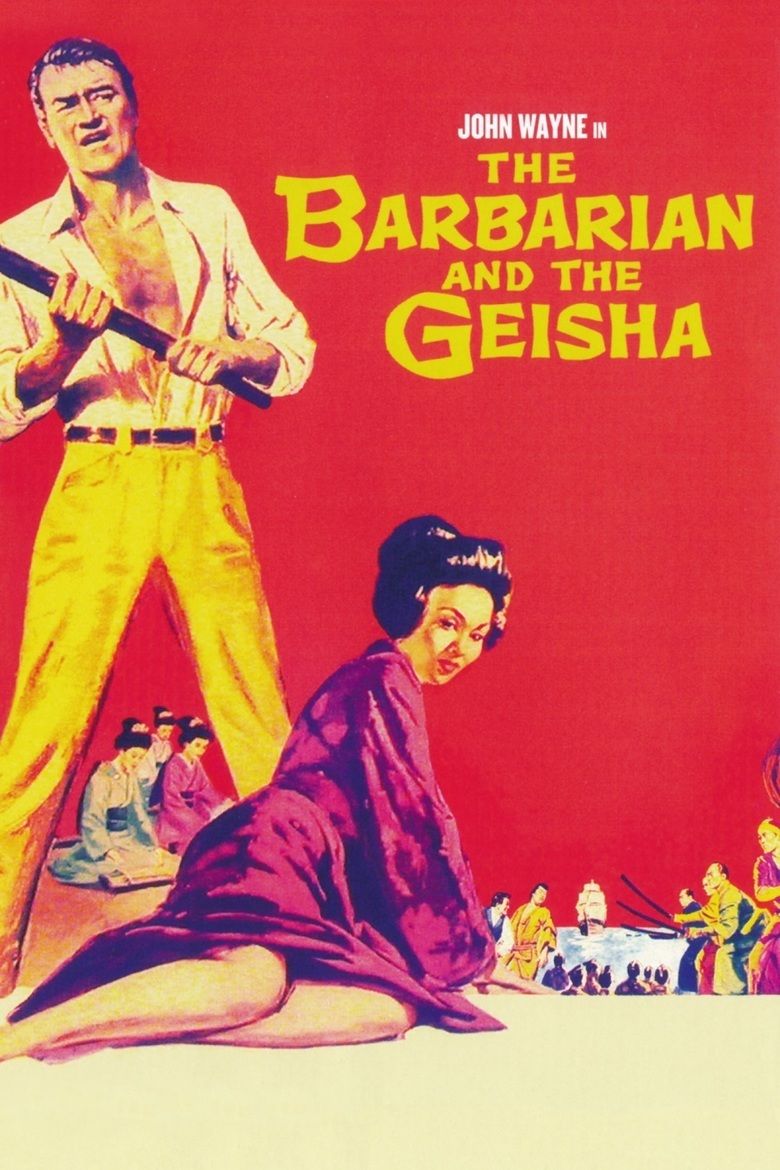 The Barbarian and the Geisha movie poster