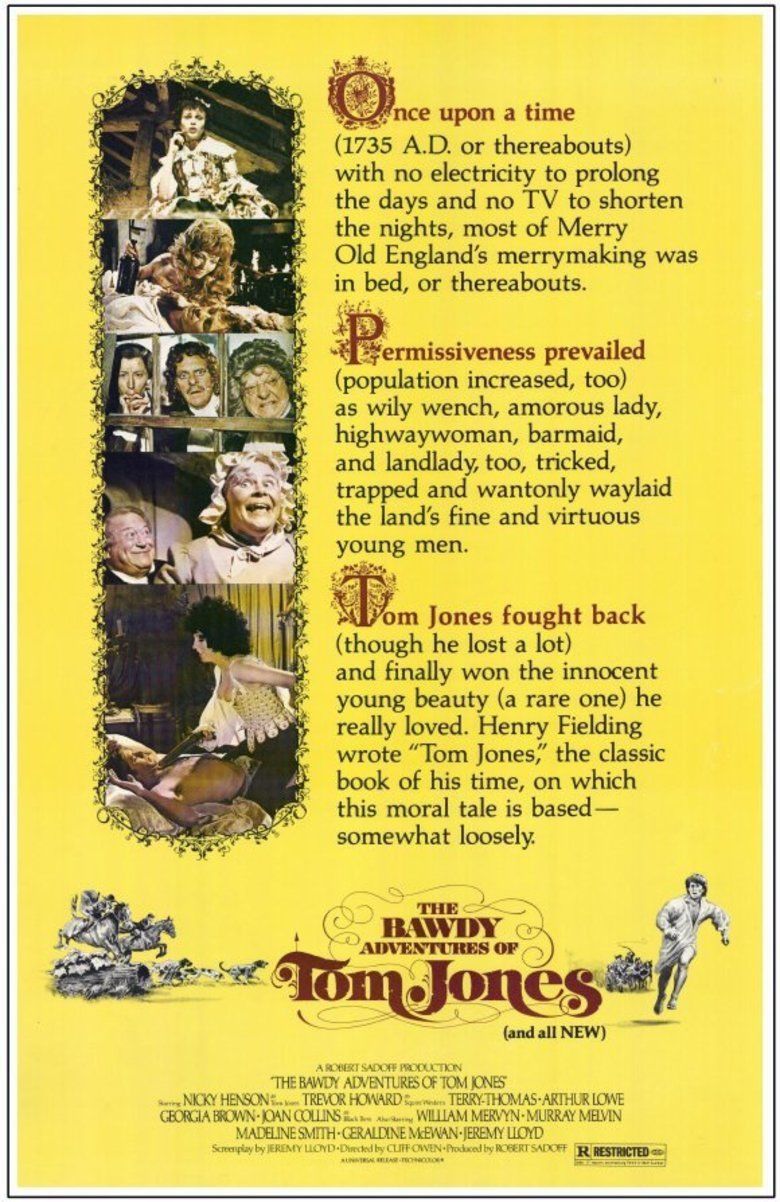 The Bawdy Adventures of Tom Jones movie poster