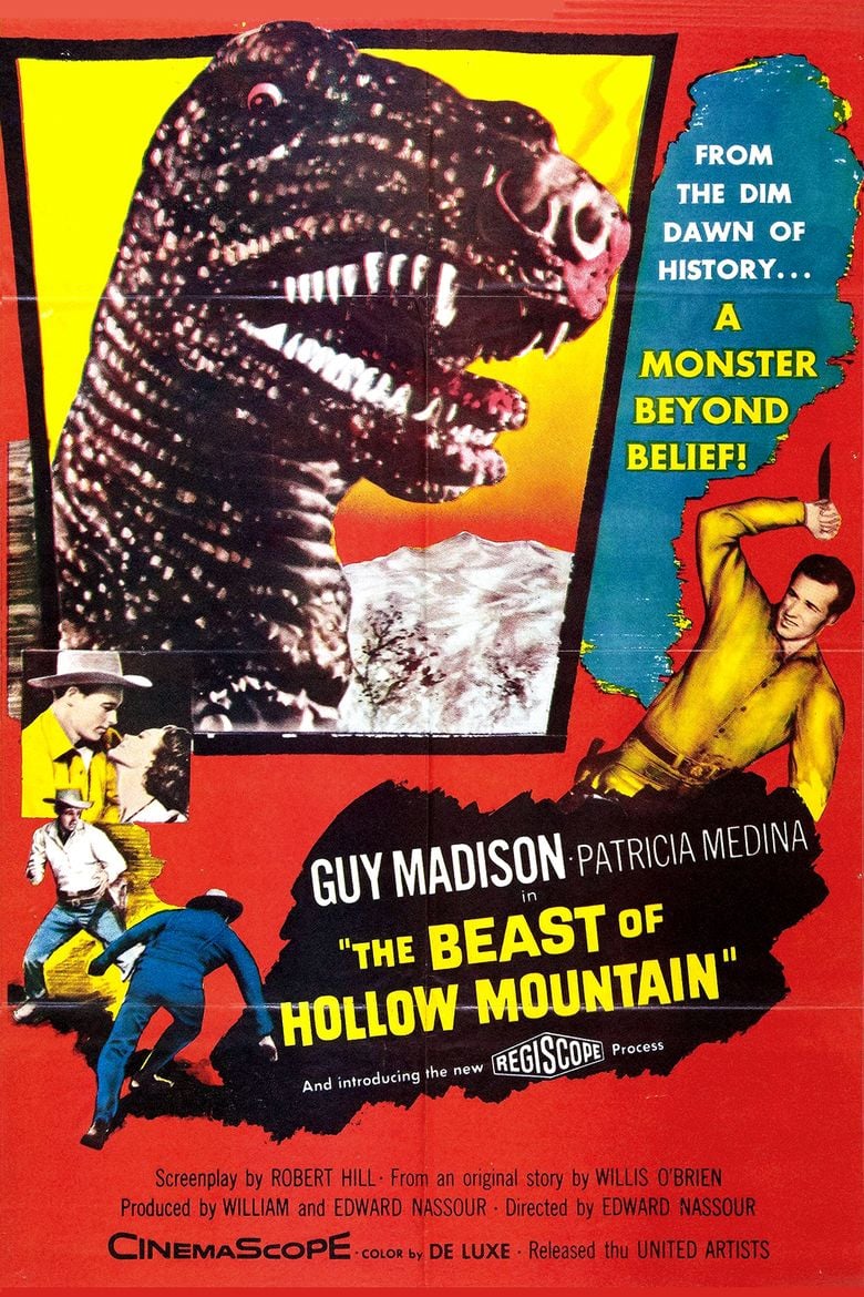 The Beast of Hollow Mountain movie poster