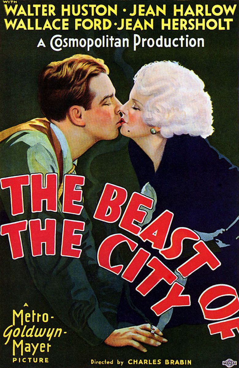 The Beast of the City movie poster