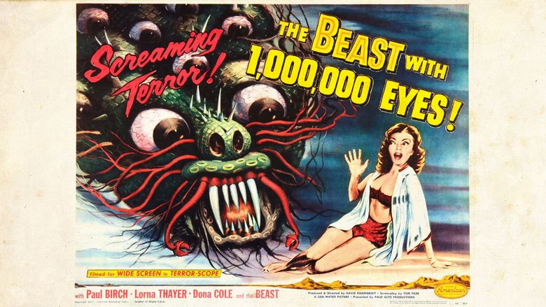 The Beast with a Million Eyes movie scenes