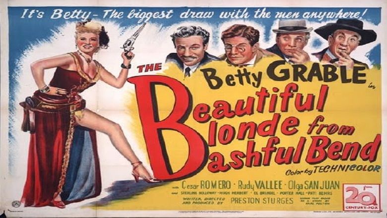 The Beautiful Blonde from Bashful Bend movie scenes