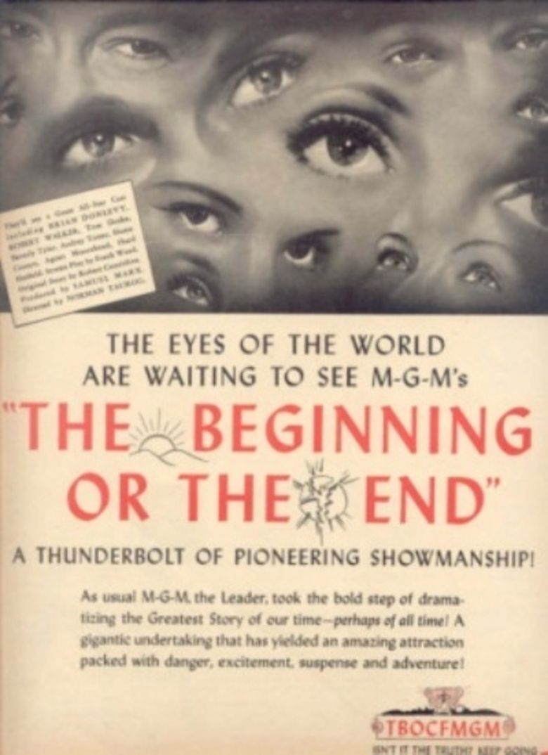 The Beginning or the End movie poster