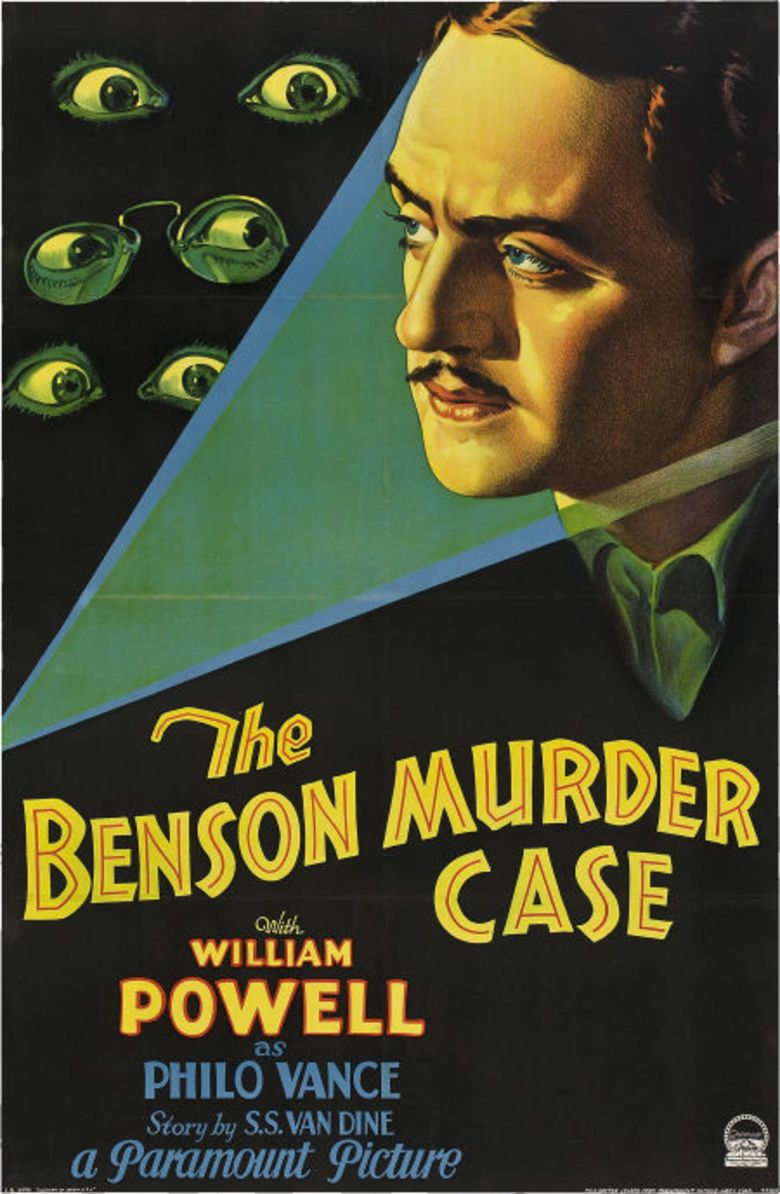 The Benson Murder Case (film) movie poster