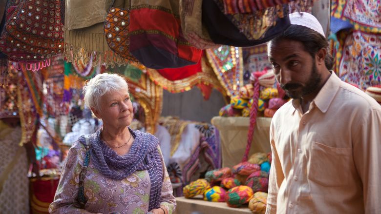 The Best Exotic Marigold Hotel movie scenes