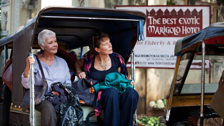 The Best Exotic Marigold Hotel movie scenes