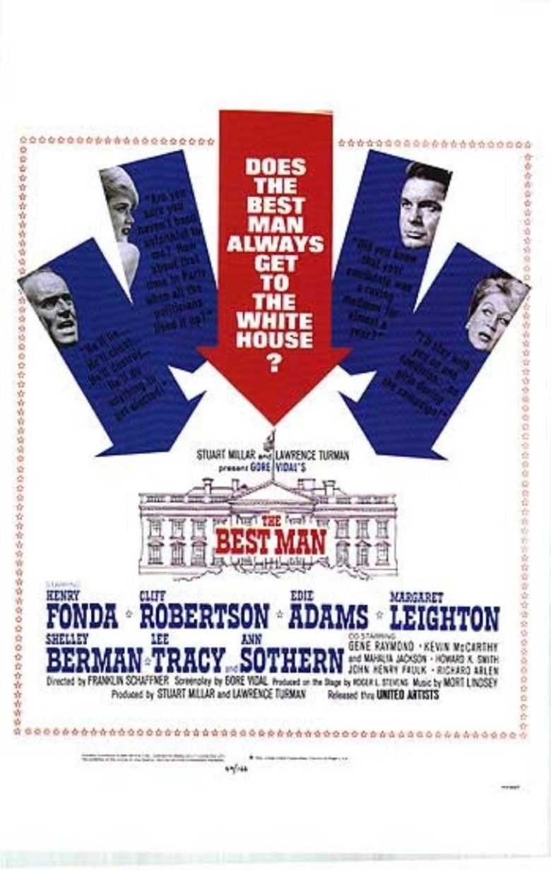 The Best Man (1964 film) movie poster