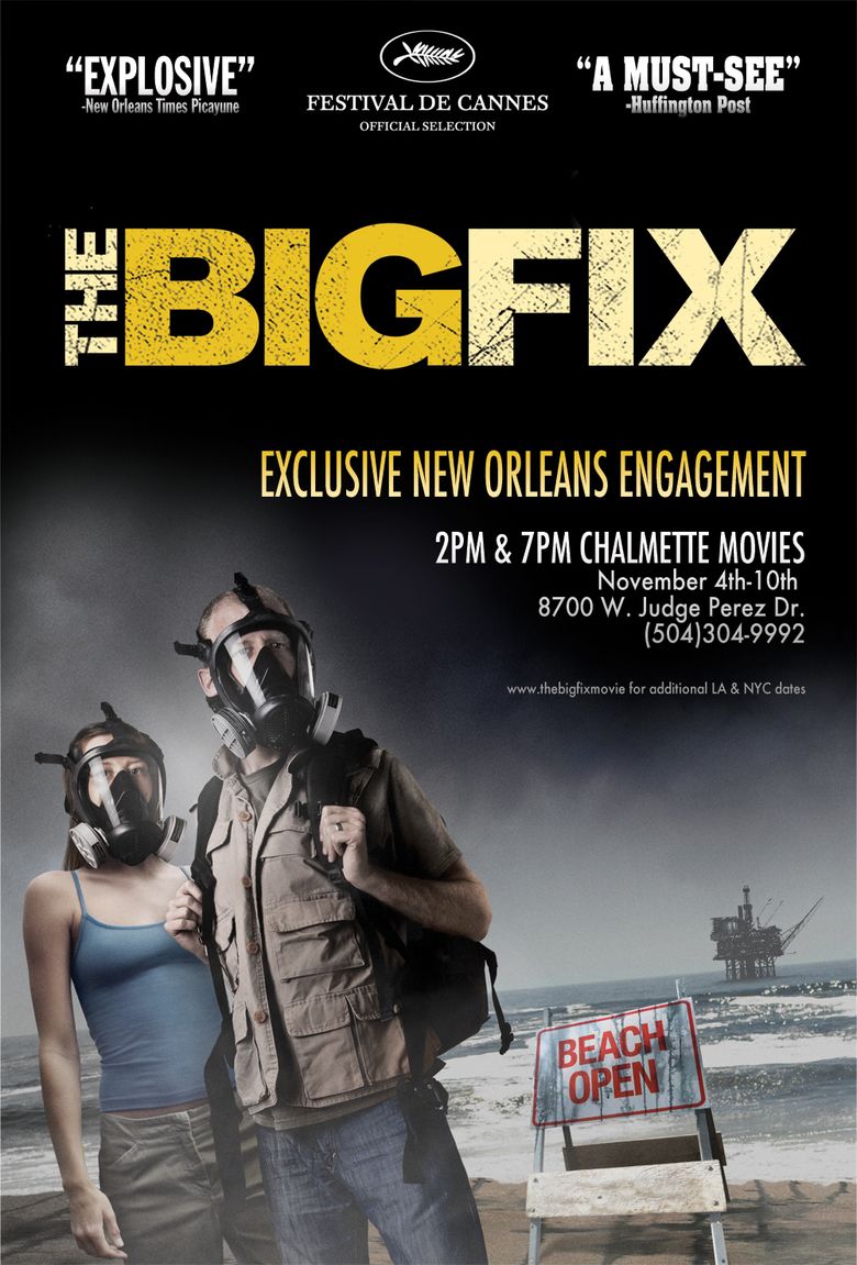 The Big Fix (2012 film) movie poster