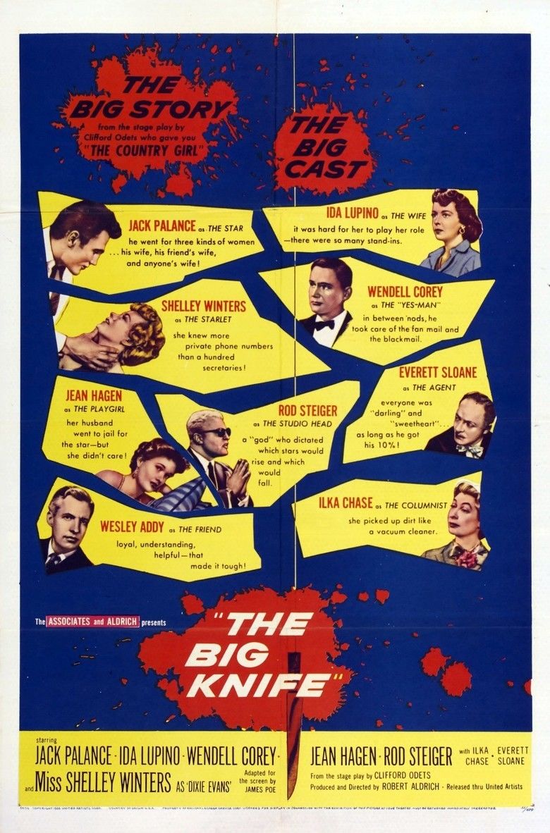 The Big Knife movie poster