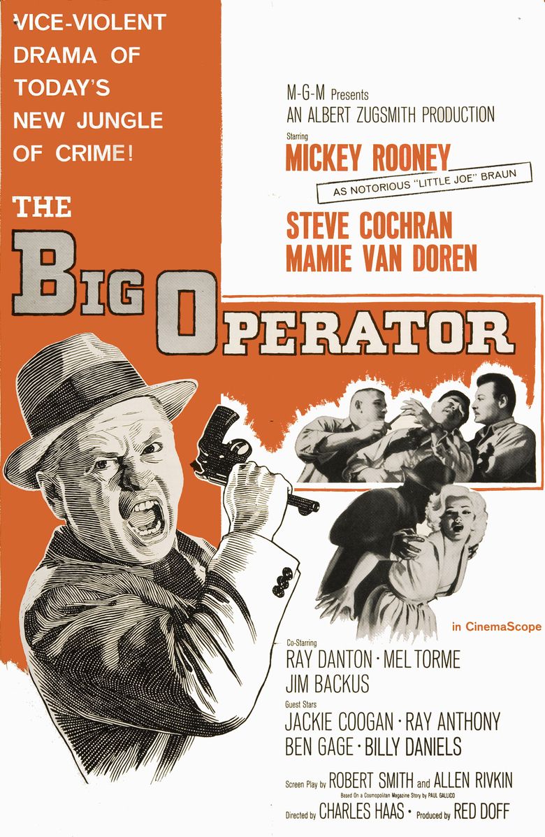 The Big Operator (1959 film) movie poster