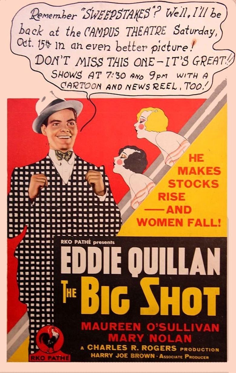 The Big Shot (1931 film) movie poster