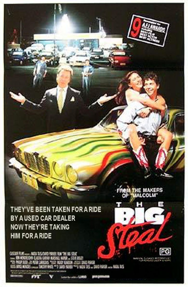 The Big Steal (1990 film) movie poster