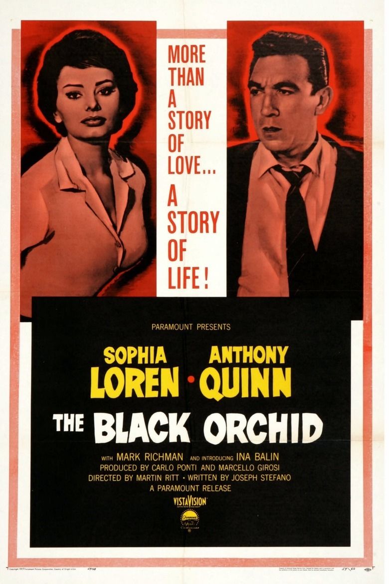 The Black Orchid (film) movie poster