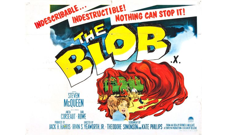The Blob movie scenes