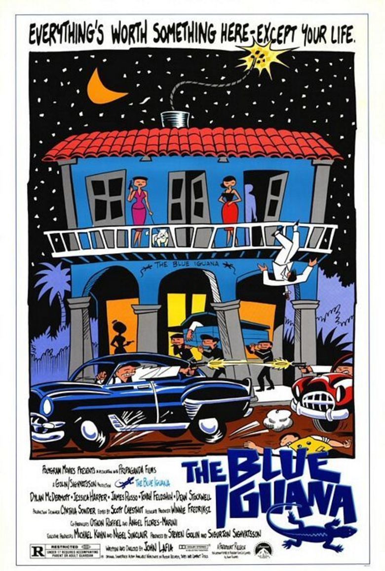The Blue Iguana movie poster