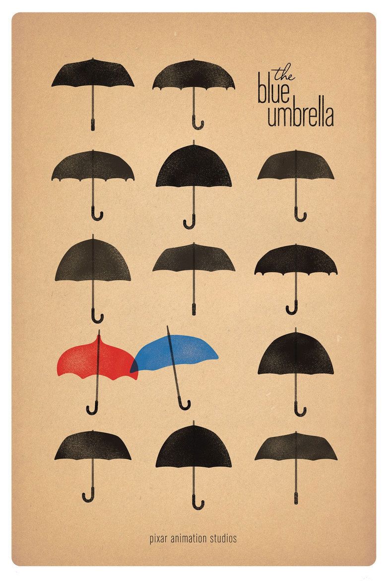 The Blue Umbrella (2013 film) movie poster