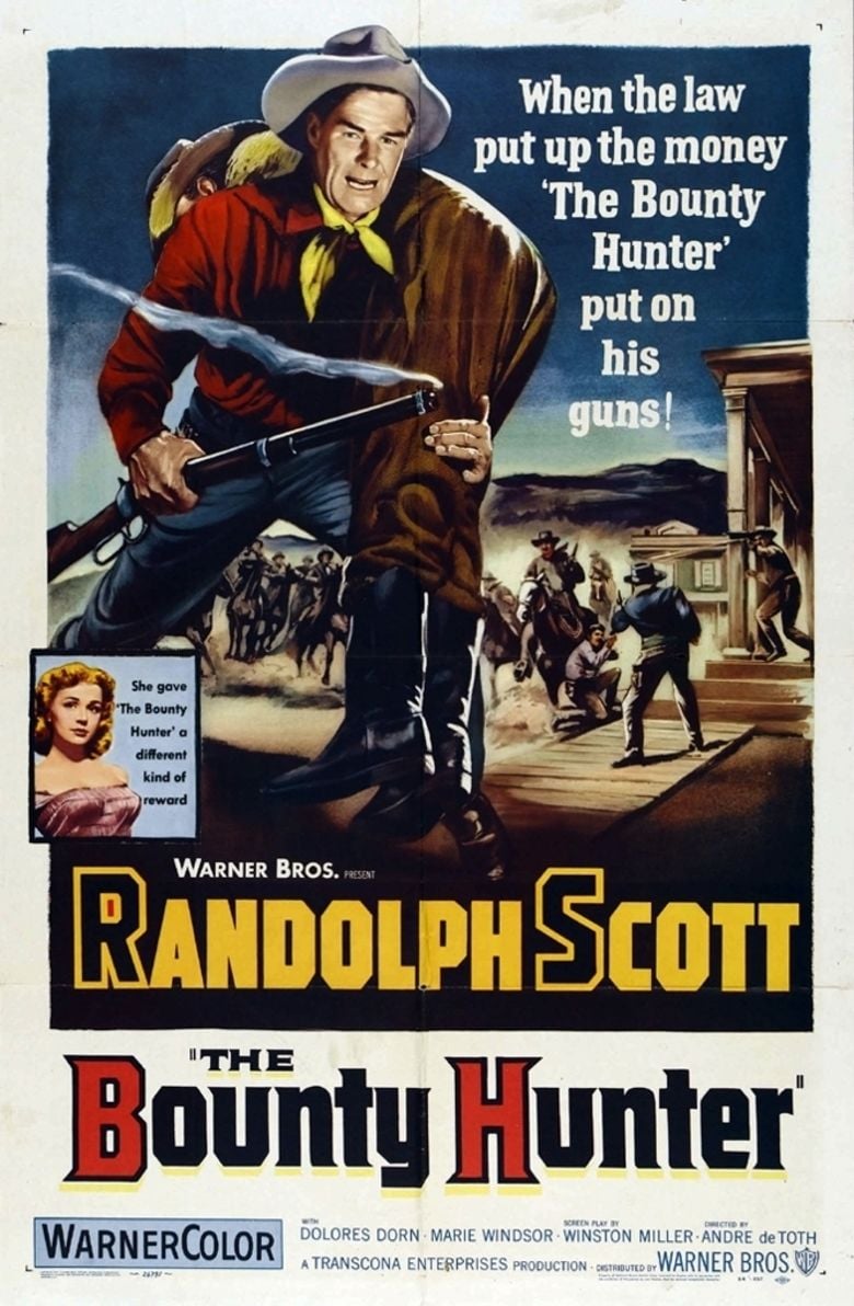 The Bounty Hunter (1954 film) movie poster