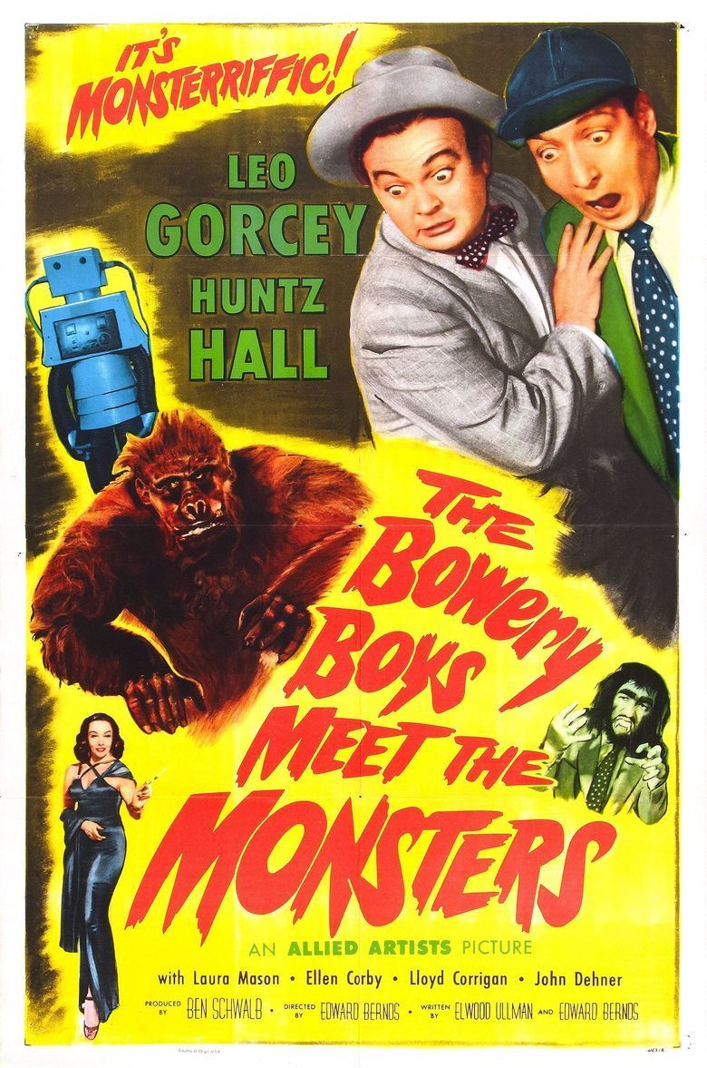 The Bowery Boys Meet the Monsters movie poster