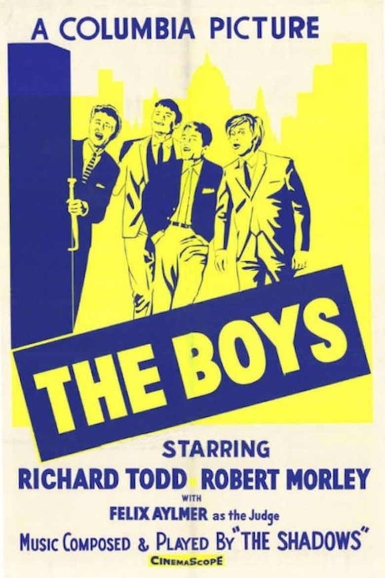 The Boys (1962 British film) movie poster