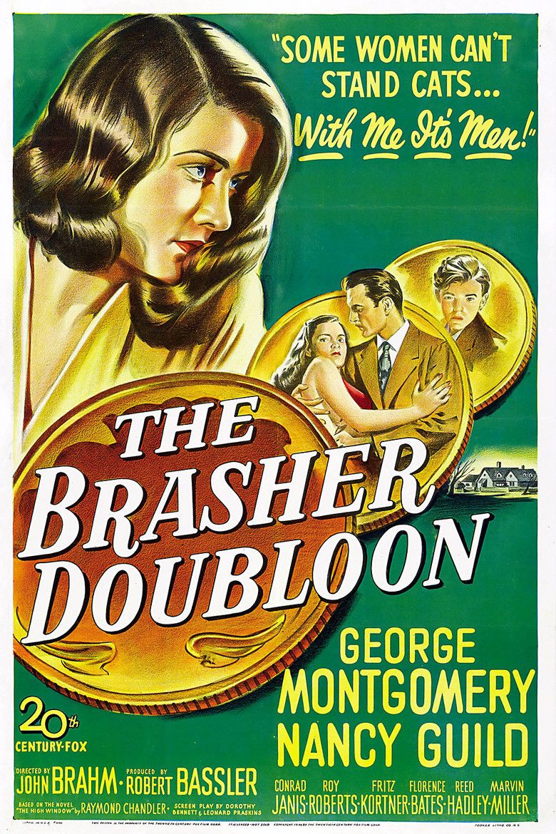 The Brasher Doubloon movie poster