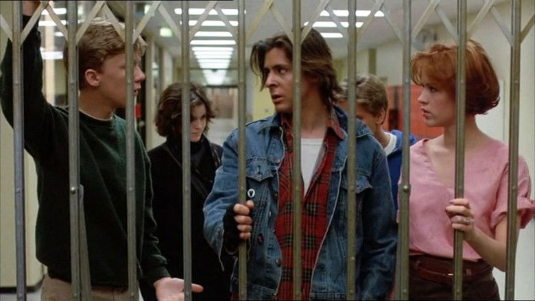 The Breakfast Club movie scenes