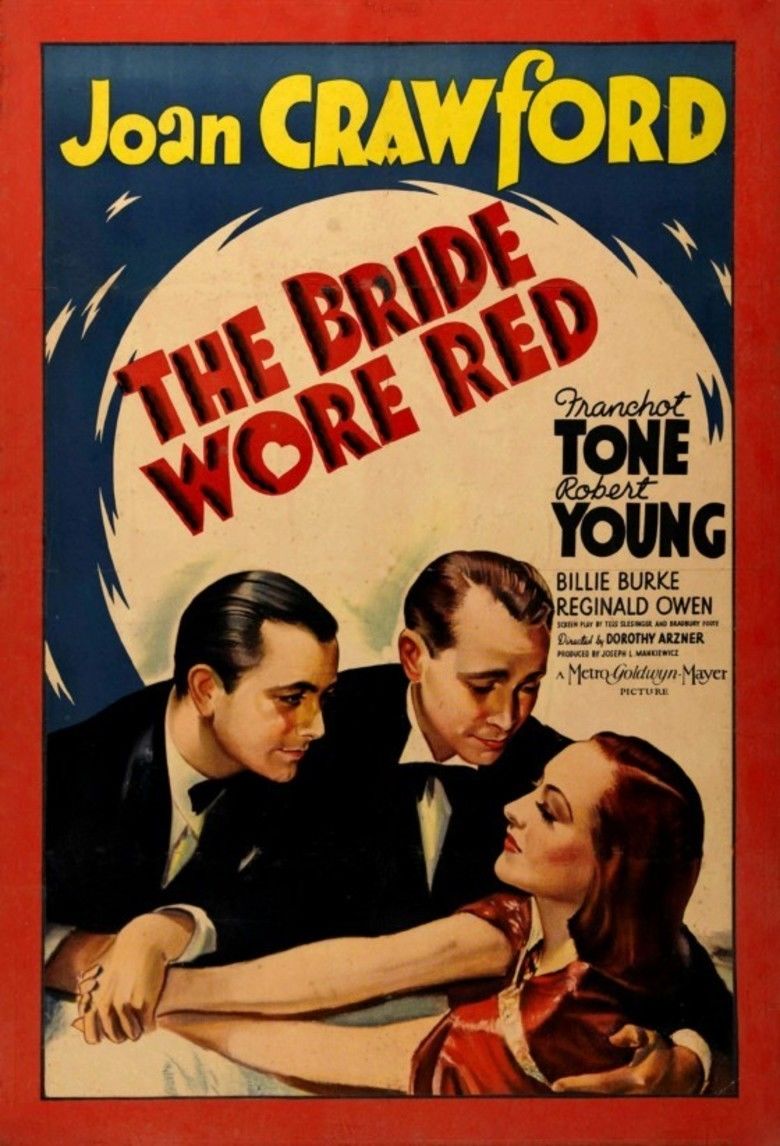The Bride Wore Red movie poster