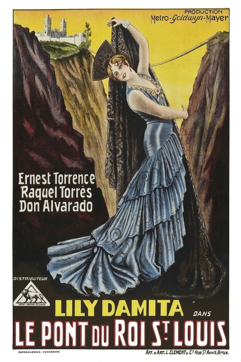 The Bridge of San Luis Rey (1929 film) movie poster