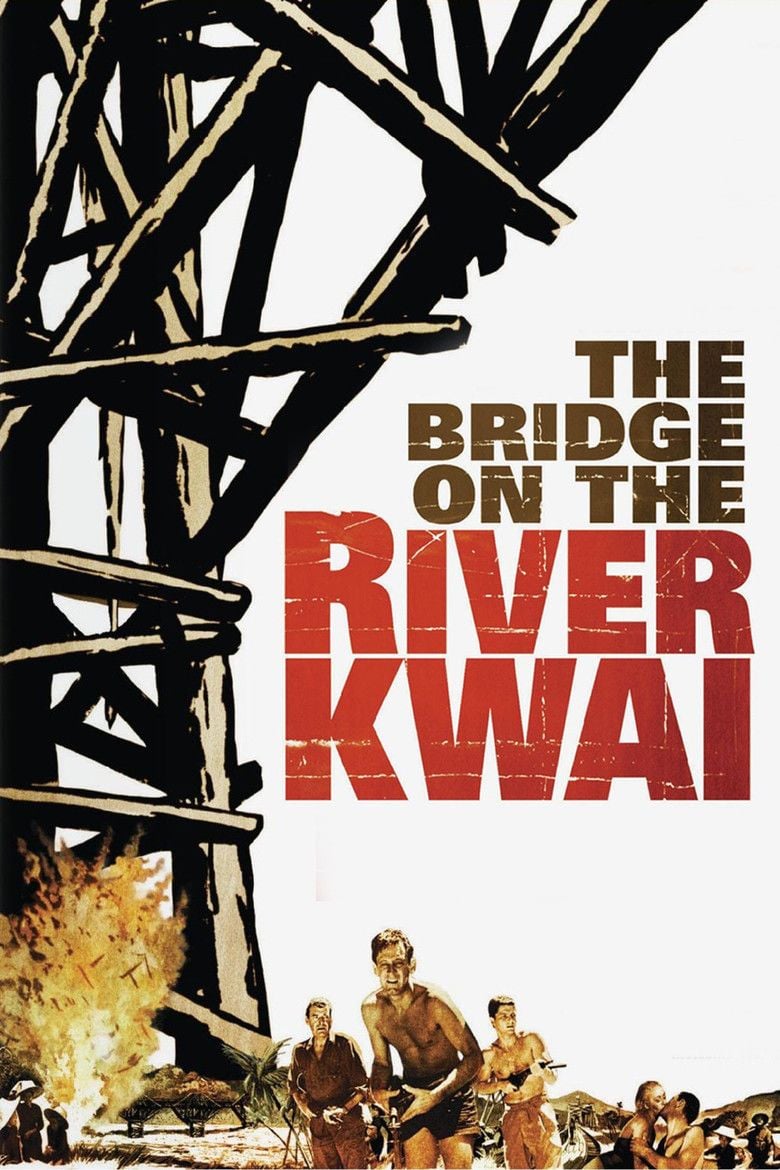 The Bridge on the River Kwai movie poster