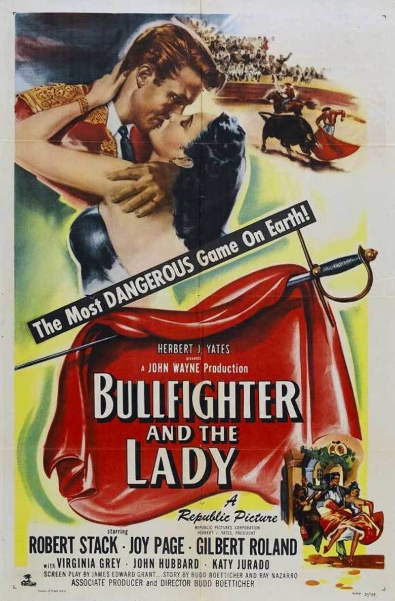 The Bullfighter and the Lady movie poster
