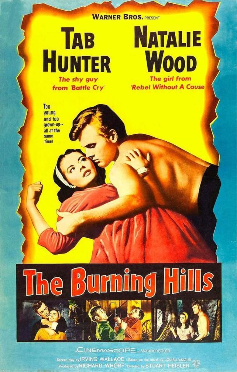 The Burning Hills movie poster