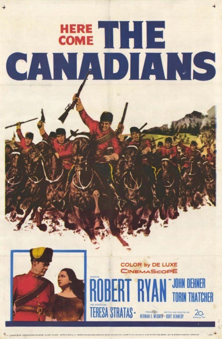 The Canadians (1961 film) movie poster