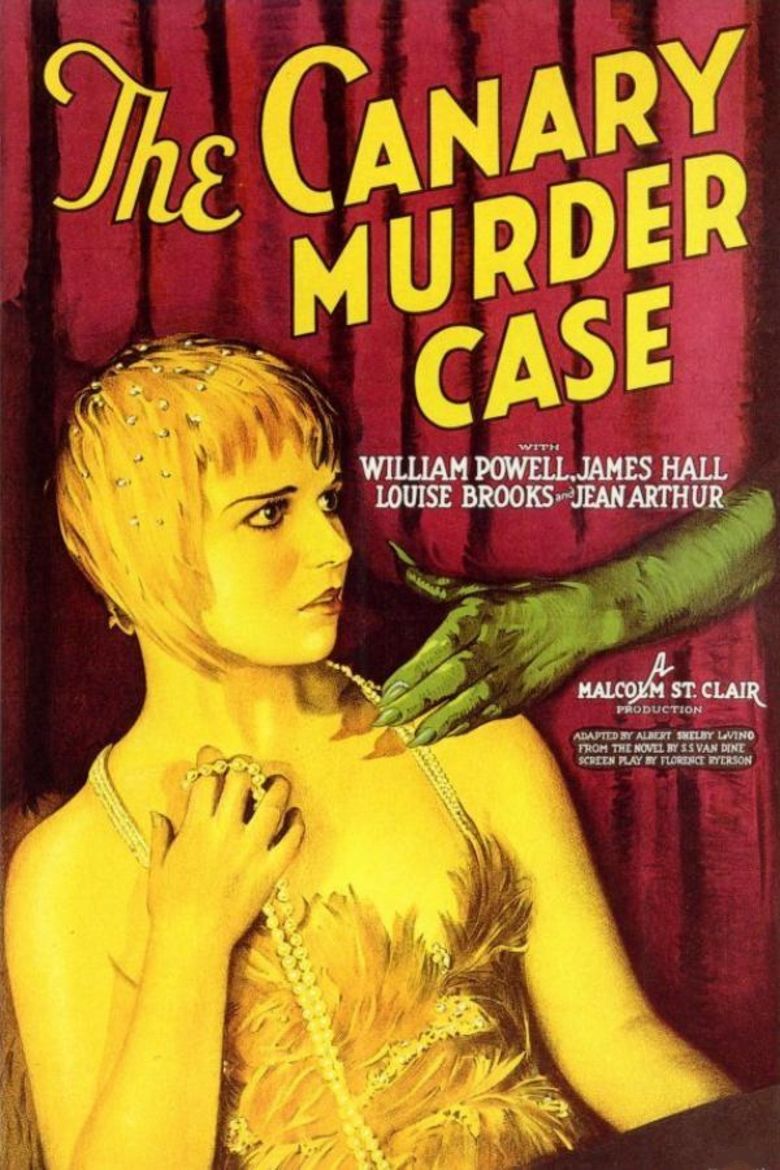 The Canary Murder Case (film) movie poster
