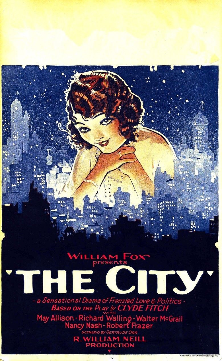 The City (1926 film) movie poster
