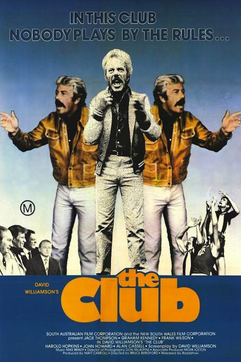 The Club (1980 film) movie poster