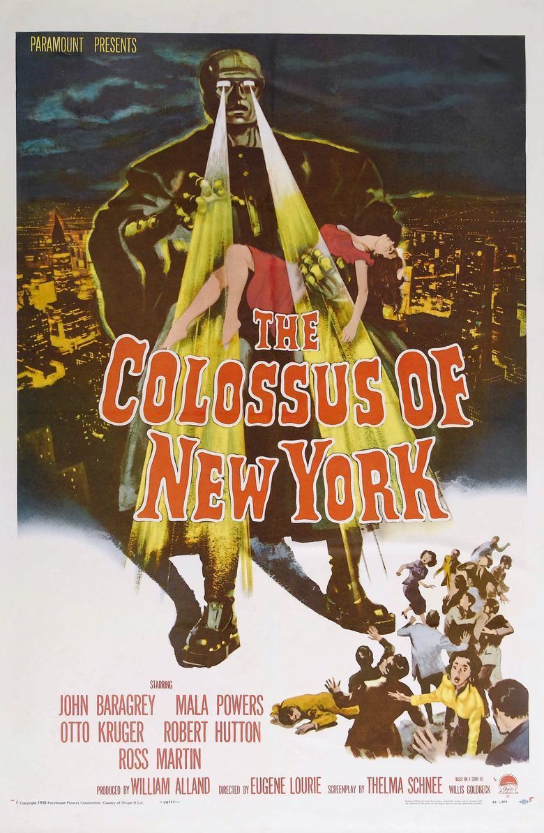 The Colossus of New York movie poster